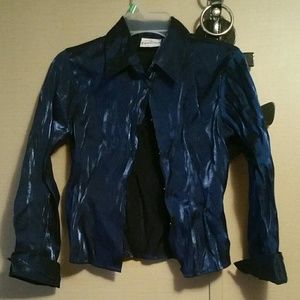 Kids Beautiful shiny blue top